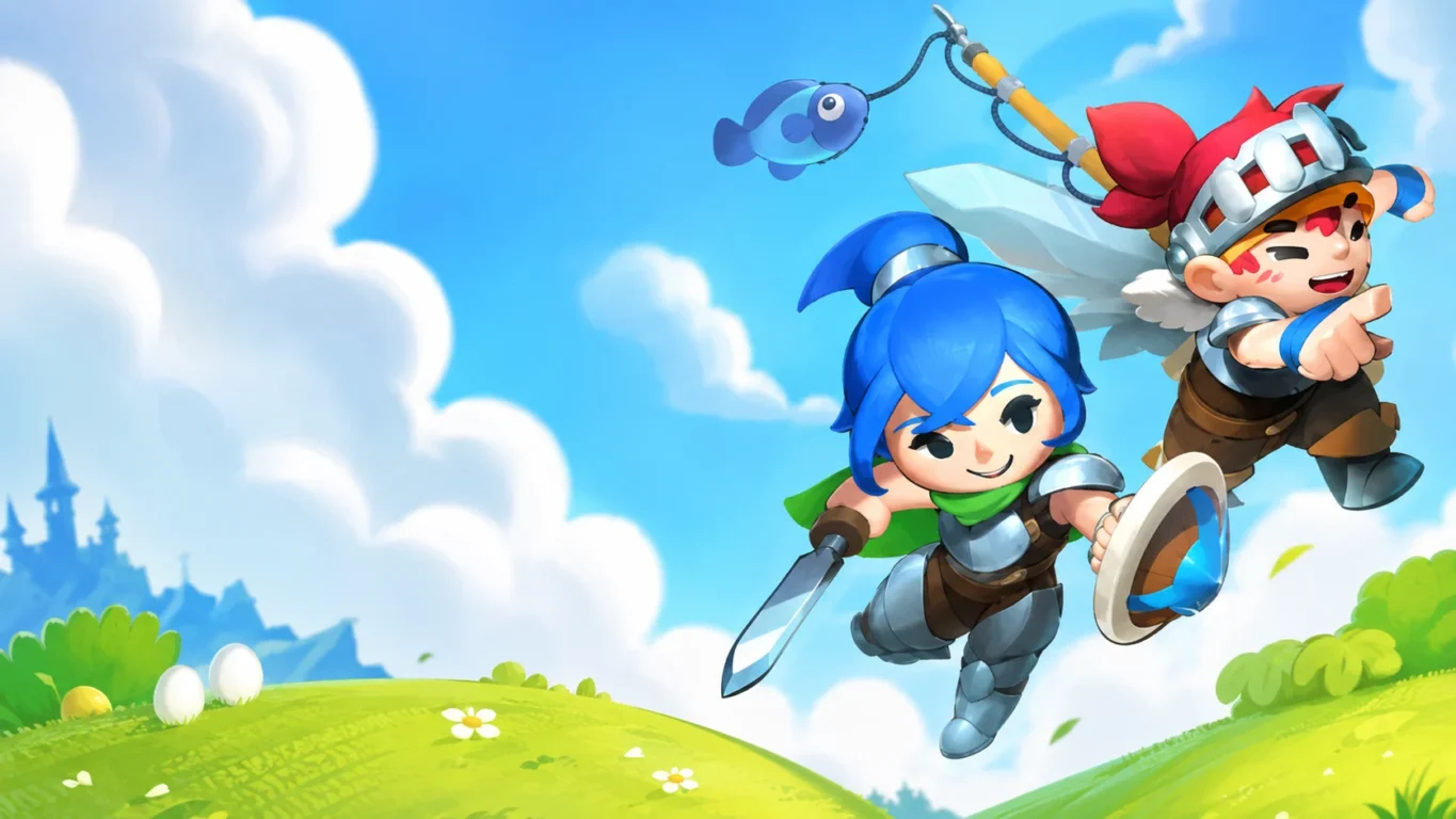 Scramble Knights Online deixa Battle Royale para ser MMO-lite inspi…