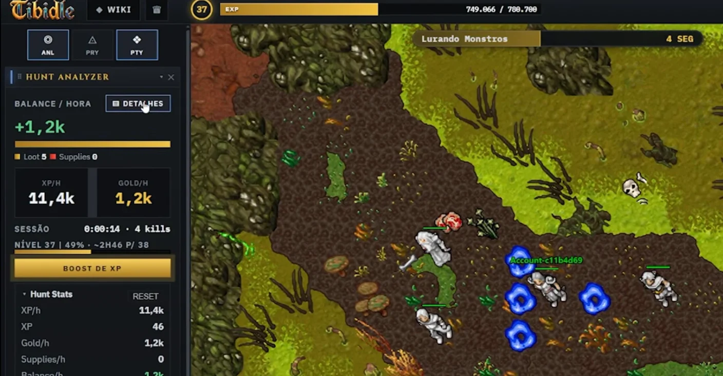 Tibidle aposta na nostalgia de Tibia e transforma o clássico em um …